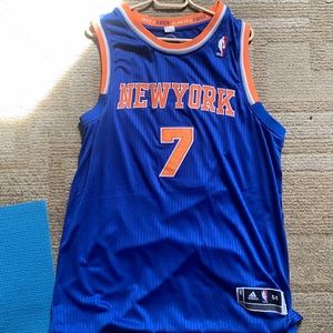Carmelo Anthony early 2010s ny knicks jersey stitch on